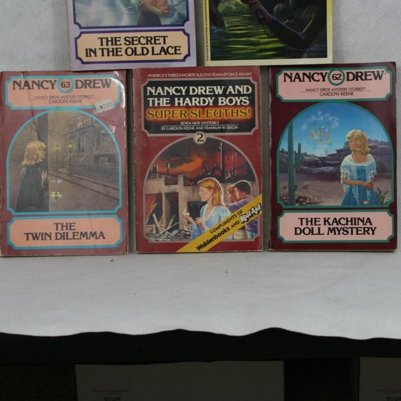 Nancy Drew Paperback Books Lot of 5 - Picture 2 of 4